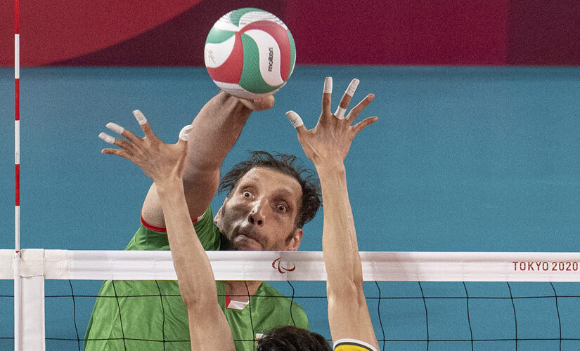Iran’s 8-foot sitting volleyball star Morteza Mehrzad leads team to Paralympic semifinals