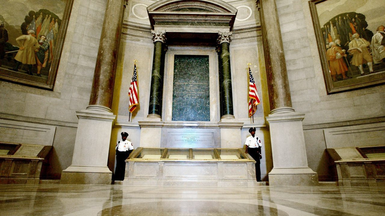 Freedom Label National Archives racism task force members rip 'charters of freedom ...