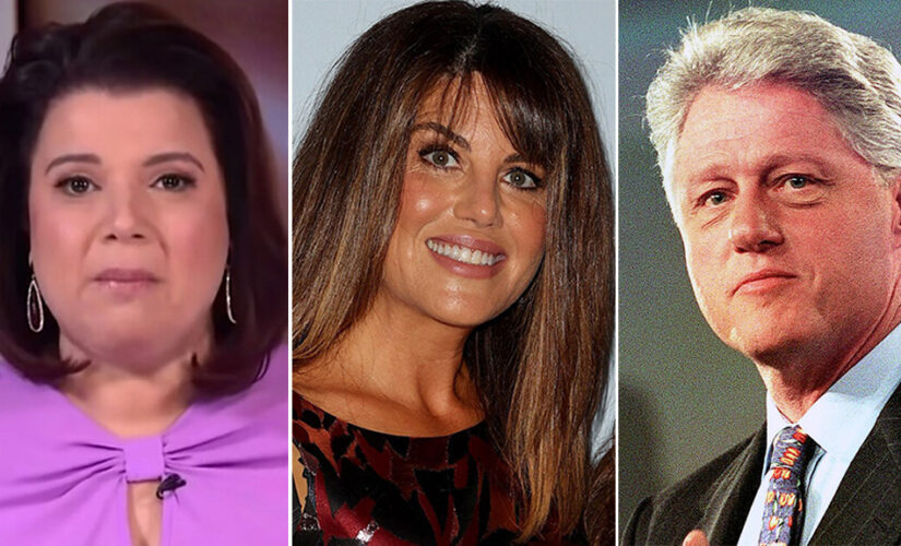 ‘The View’s’ Ana Navarro claims Democrats today would hold Bill Clinton accountable for Lewinsky affair