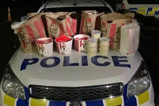 New Zealand police arrest pair trying to enter locked-down Auckland found with large amount of KFC