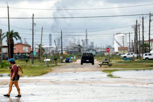 Nicholas brings flooding to Gulf Coast states still recovering from Hurricane Ida