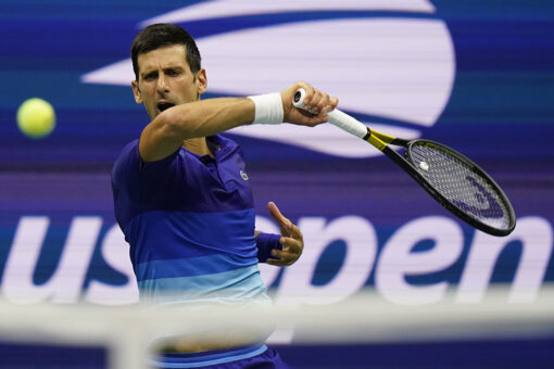 Djokovic tops teen ‘Ruuune!’ at US Open in calendar Slam bid