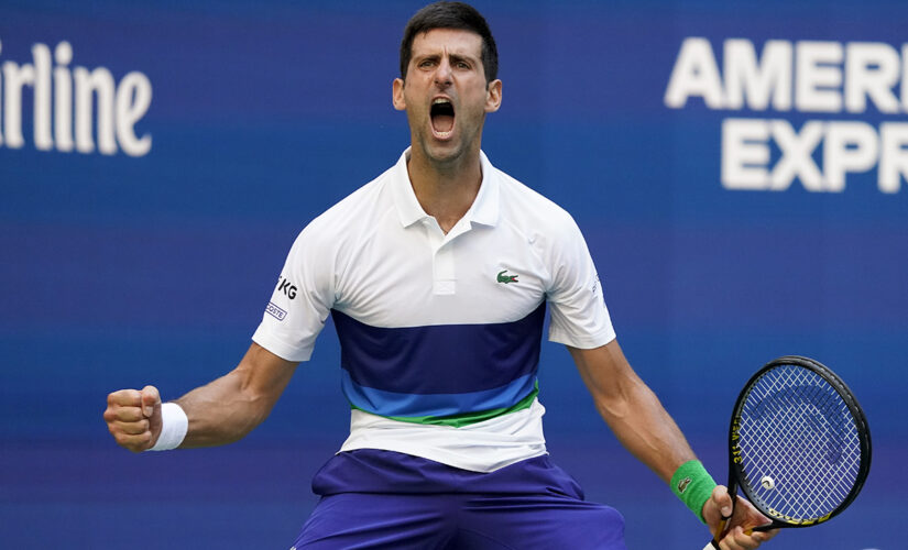 Djokovic lets emotions show at US Open as Grand Slam nears