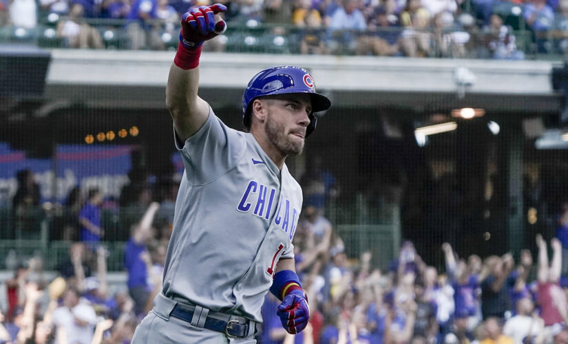 Wisdom sets Cubs rookie record with 27th HR, beat Brewers