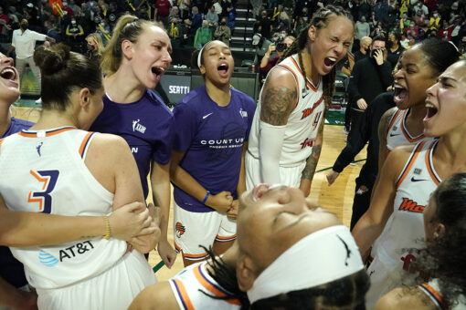 Taurasi, Griner lead Mercury past Storm 85-80 in OT