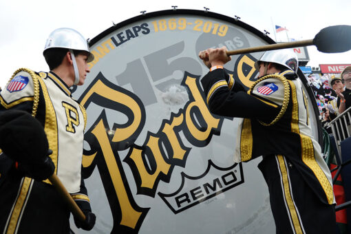 Purdue’s Big Bass Drum sidelined for football game vs. Notre Dame