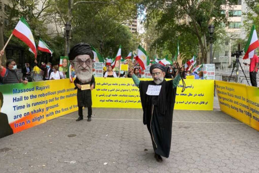 As Iranian leader Raisi addresses UN General Assembly, dissidents call for pressure on regime