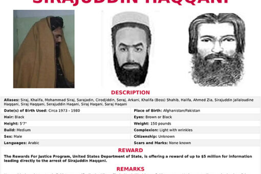 Taliban’s interior minister is on FBI’s most-wanted list, believed to be holding American hostage