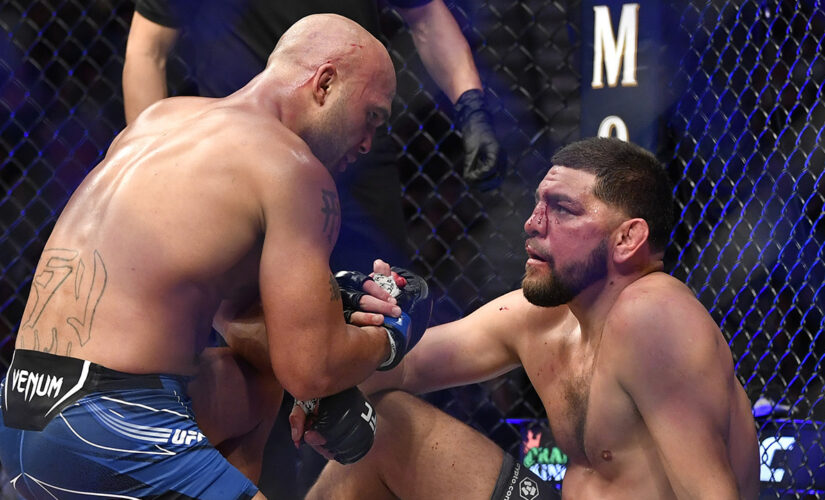 Robbie Lawler-Nick Diaz UFC 266 fight lives up to hype, ends with technical knockout