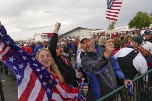 Ryder Cup fans break into ‘Sweet Caroline’ as event nears start