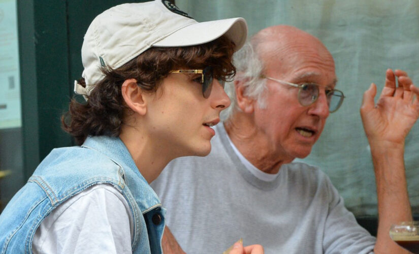 Larry David, Timothée Chalamet grab lunch in NYC after fashion week – and fans can’t get enough: ‘Iconic’