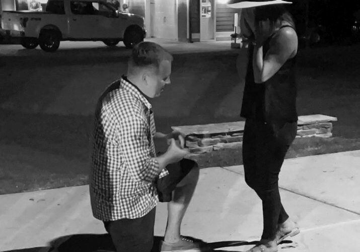 Man rescues engagement ring, proposes after home burns down