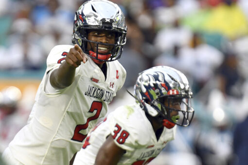 Sanders leads Jackson State to 38-16 win over Tennessee St.