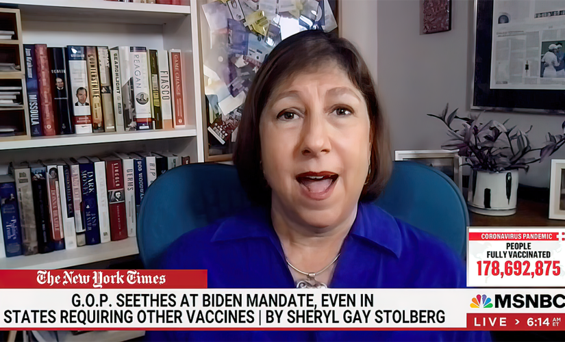 New York Times reporter: Getting vaccinated is ‘not a personal choice’ during a pandemic