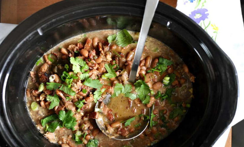 Kickoff Crock-Pot season early with this Pot Borracho Bean recipe