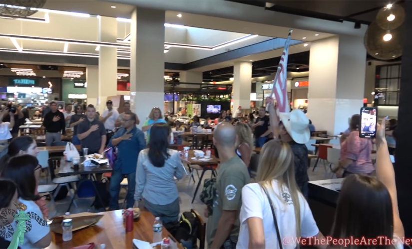 New York City anti-vaccine mandate protesters storm mall food court: ‘My body, my choice’