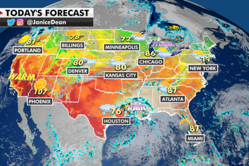 Tropical Storm Nicholas hits Gulf Coast as severe thunderstorms possible over Central Plains to the Northeast