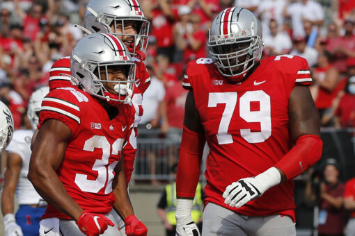 No. 9 Buckeyes struggle with Tulsa, pull away for 41-20 win