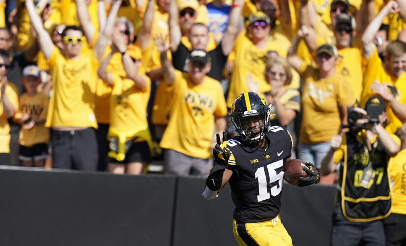 Goodson runs for 153 yards, 3 TDs in No. 5 Iowa’s victory