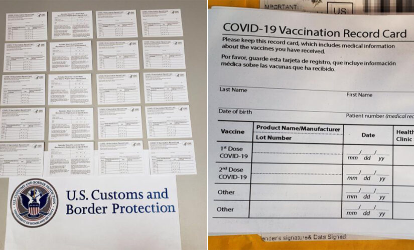 Pittsburgh CBP officers seize fake COVID vaccine cards shipped from China