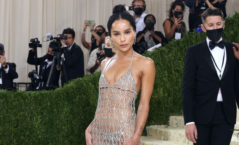 Zoë Kravitz responds after social media user comments on star’s ‘practically naked’ look at the 2021 Met Gala