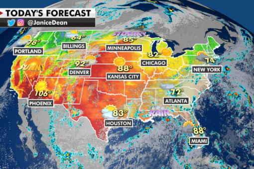 Cold front brings storms to Midwest as wildfire danger continues in West