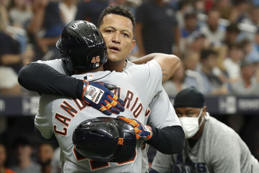 Candelario and Garneau homer, Tigers beat Rays 4-3