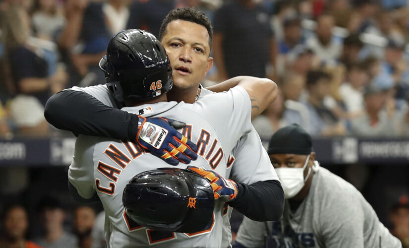 Candelario and Garneau homer, Tigers beat Rays 4-3