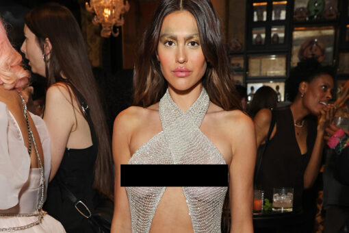 Amelia Hamlin apologizes to dad Harry for wearing sheer dress