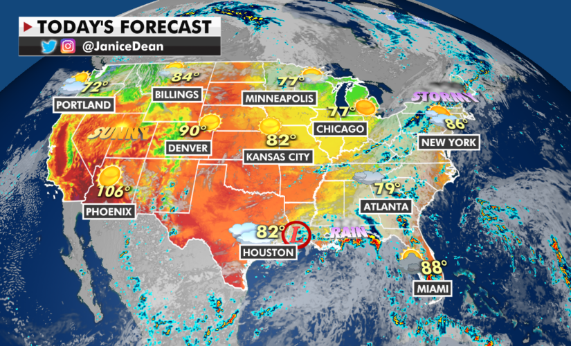 Tropical Depression Nicholas will bring flood threats as wildfire danger continues throughout US West