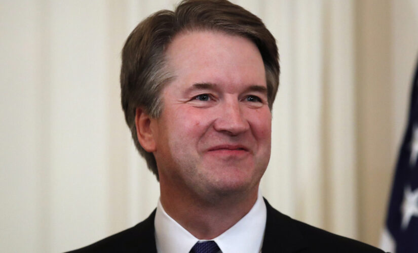 Dozens of protesters march on Justice Kavanaugh’s home in response to Texas abortion law ruling