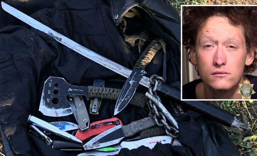 Oregon man breaks into Portland home, threatens police with sword and ax: authorities
