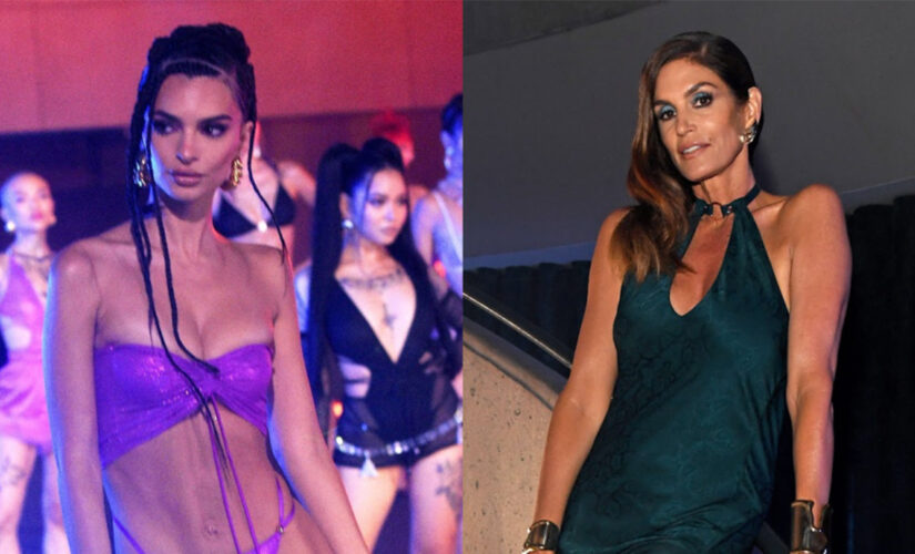 Emily Ratajkowski, Cindy Crawford, Vanessa Hudgens, and more stun in lingerie for Rihanna’s Savage runway show