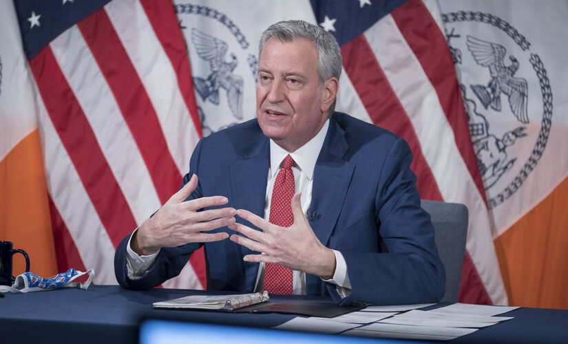 New York City Mayor Bill de Blasio doesn’t rule out running for governor