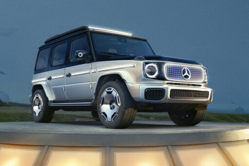 The Mercedes-Benz EQG is an electric old-school SUV