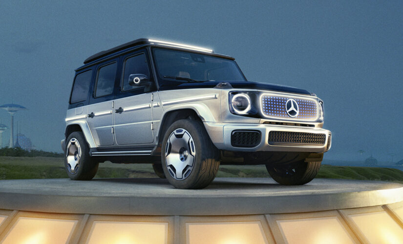 The Mercedes-Benz EQG is an electric old-school SUV