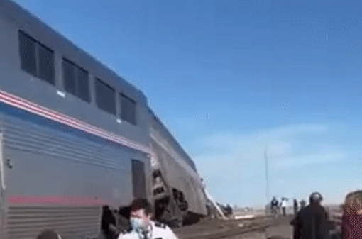 Amtrak train in Montana that derailed was going just under speed limit