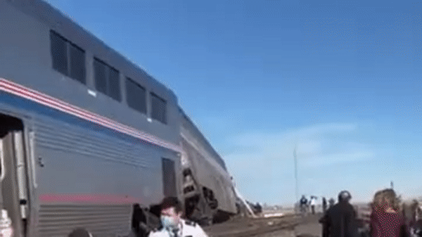 Amtrak train in Montana that derailed was going just under speed limit