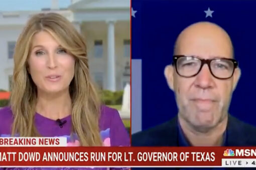 MSNBC’s Nicolle Wallace spends nearly 30 min hyping Matthew Dowd’s longshot Democratic bid for Texas Lt. Gov