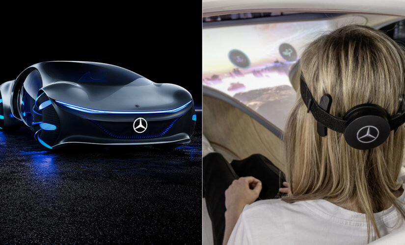 Mercedes-Benz demos mind controls in its ‘Avatar’-inspired car of the future