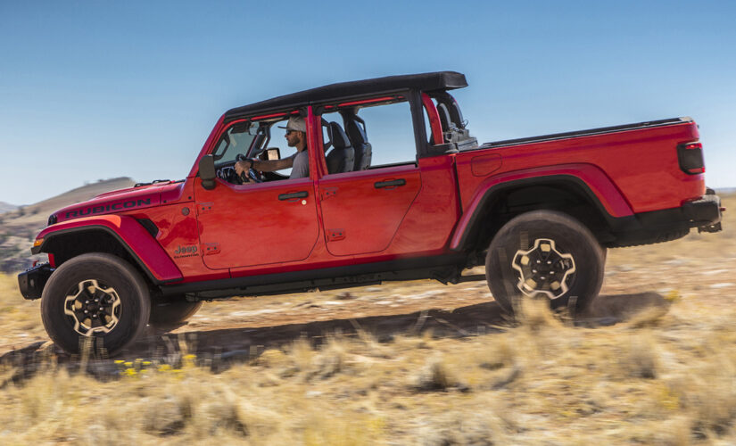 The Jeep Gladiator pickup’s doors are getting chopped in half … and that’s a good thing