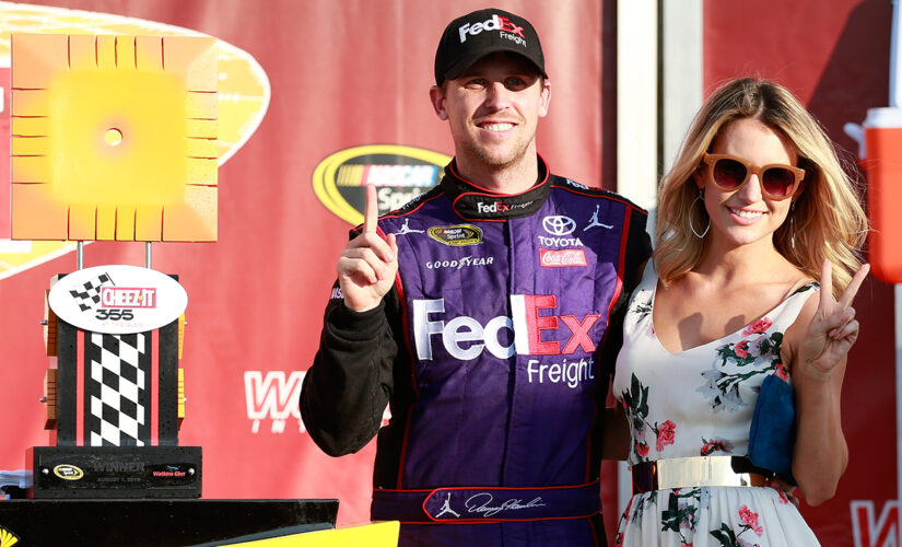 NASCAR driver Denny Hamlin’s girlfriend post disturbing break-up message