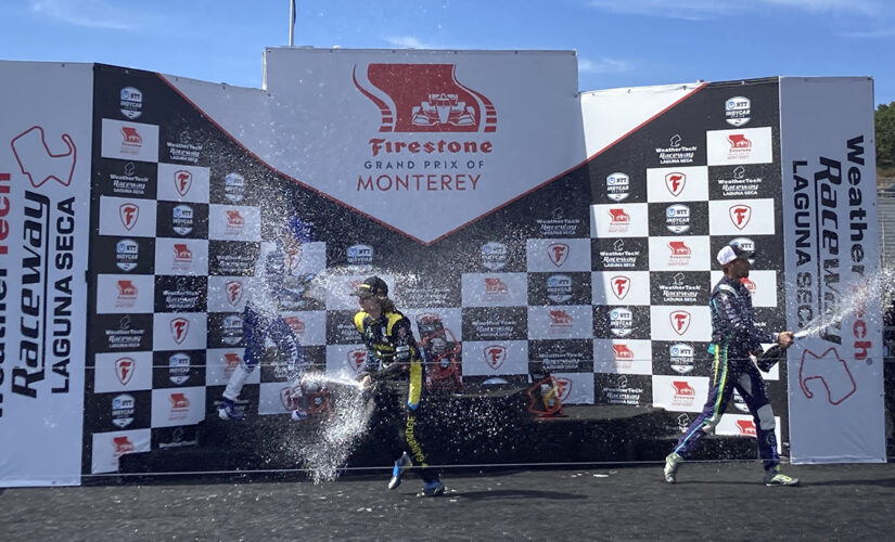 Colton Herta surpasses his father with Monterey Indycar win