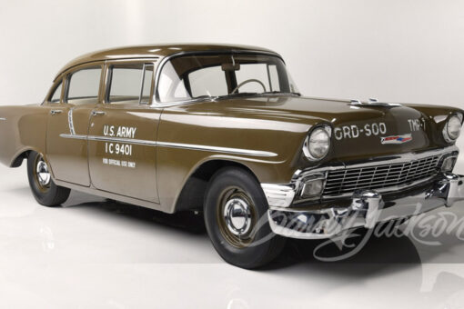 1956 Chevy 150 U.S. Army staff car being auctioned to benefit Honor Flight charity