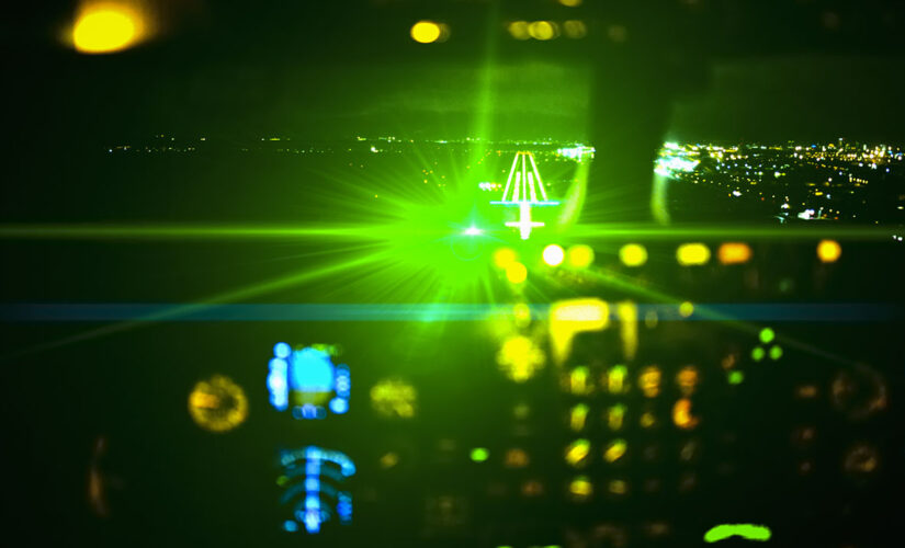 Laser strikes on airplanes rose from 2019 to 2020