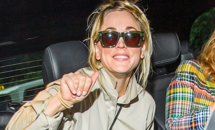 Kaley Cuoco enjoys night out in Berlin with friends after divorce announcement