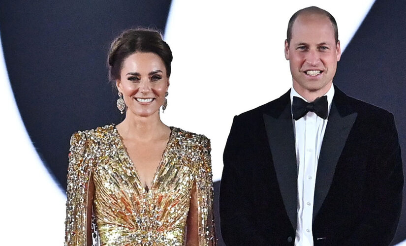Prince William, Kate Middleton walk red carpet at ‘No Time To Die’ premiere in London