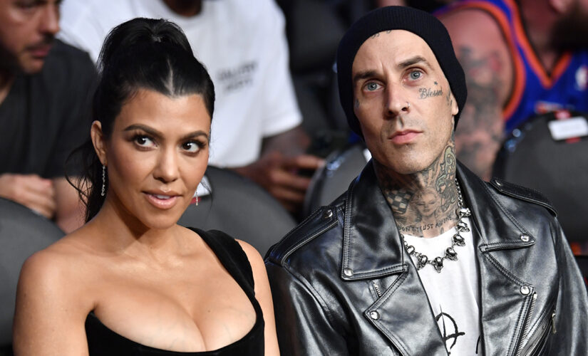 Travis Barker, Kourtney Kardashian pack on the PDA in front of Eiffel Tower: ‘Forever isn’t long enough’