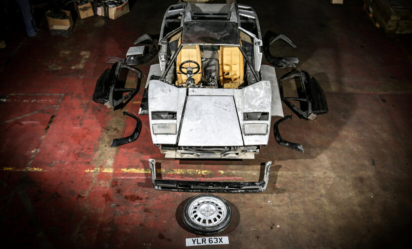 Lamborghini Countach left disassembled for 13 years worth $250,000