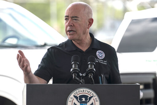 Mayorkas visits border, issues stern warning to illegal immigrants: ‘Your journey will not succeed’
